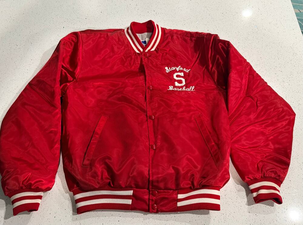 Vintage Stanford Baseball Swingster Jacket L Attributed to Emerson Spencer